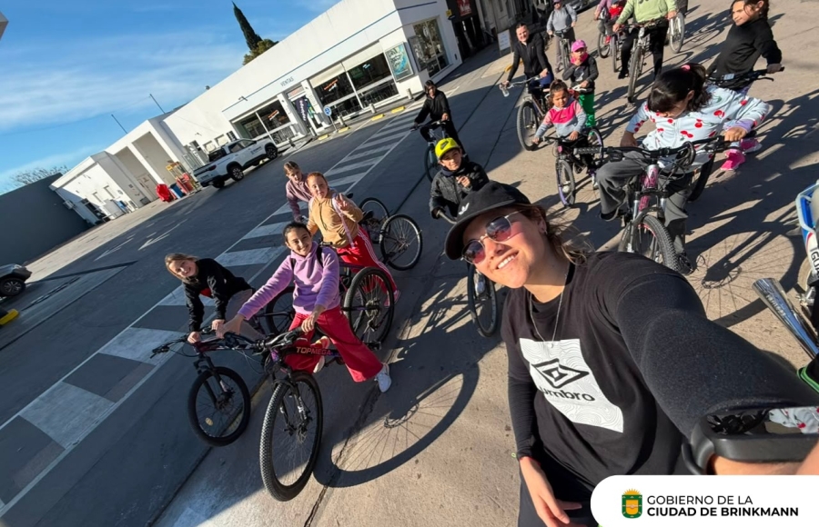 #ModoInvierno - Se realizó la Bicicleteada Recreativa