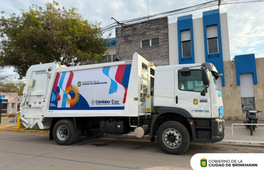 Nuevo camión compactador de residuos