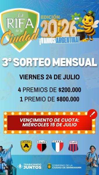 Sorteo Rifa de la Ciudad