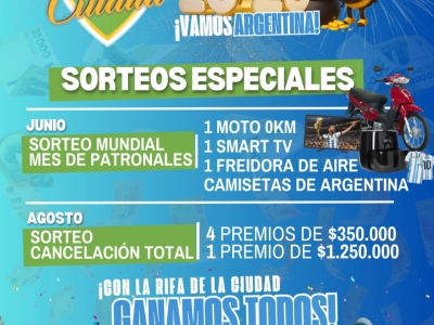 Se viene el sorteo especial de junio de La Rifa