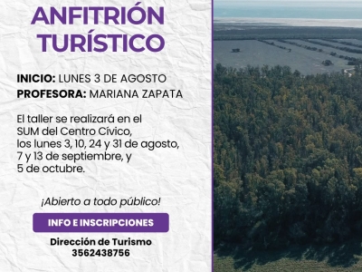 Sumate! Taller de Anfitrión Turístico