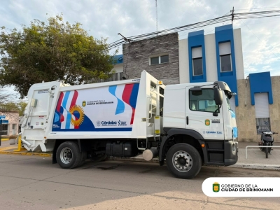 Nuevo camión compactador de residuos