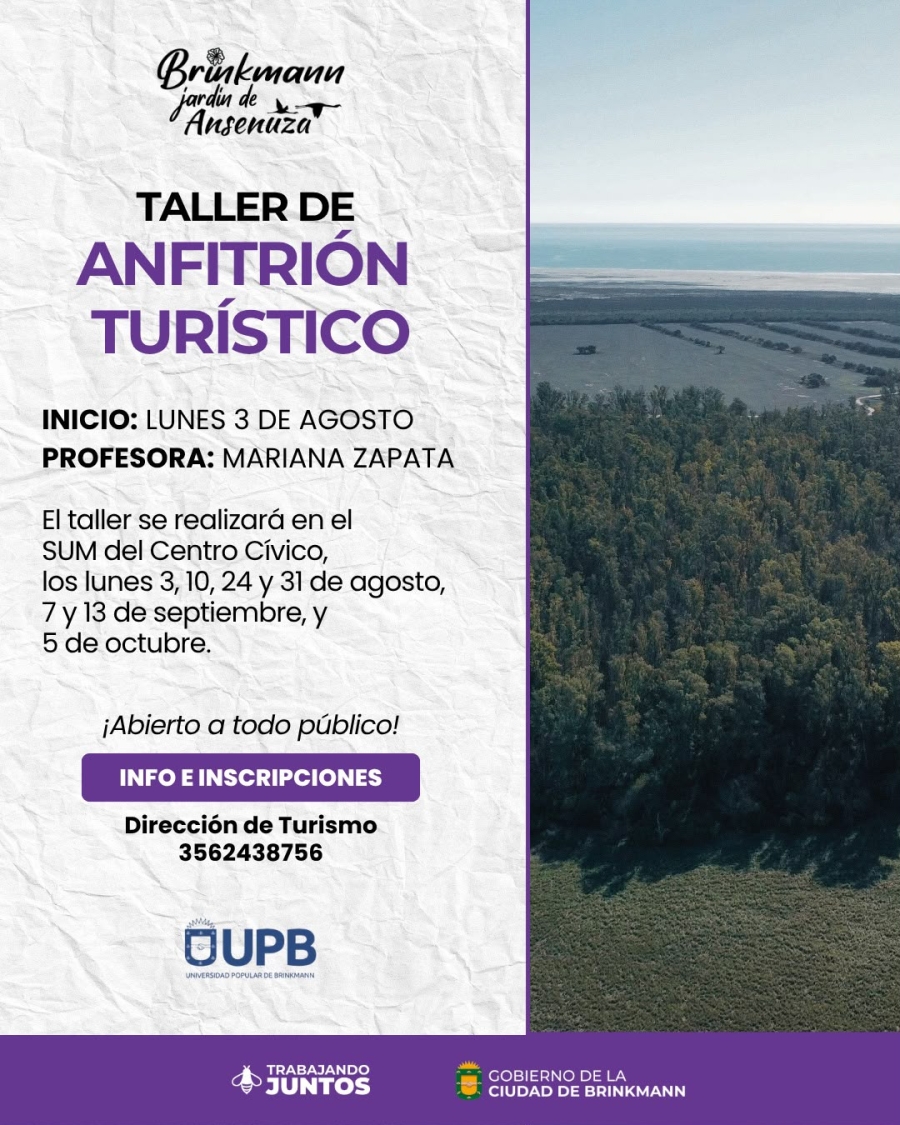 Taller de Anfitrión Turístico