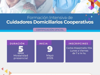 Formación intensiva de Cuidadores Domiciliarios Cooperativos